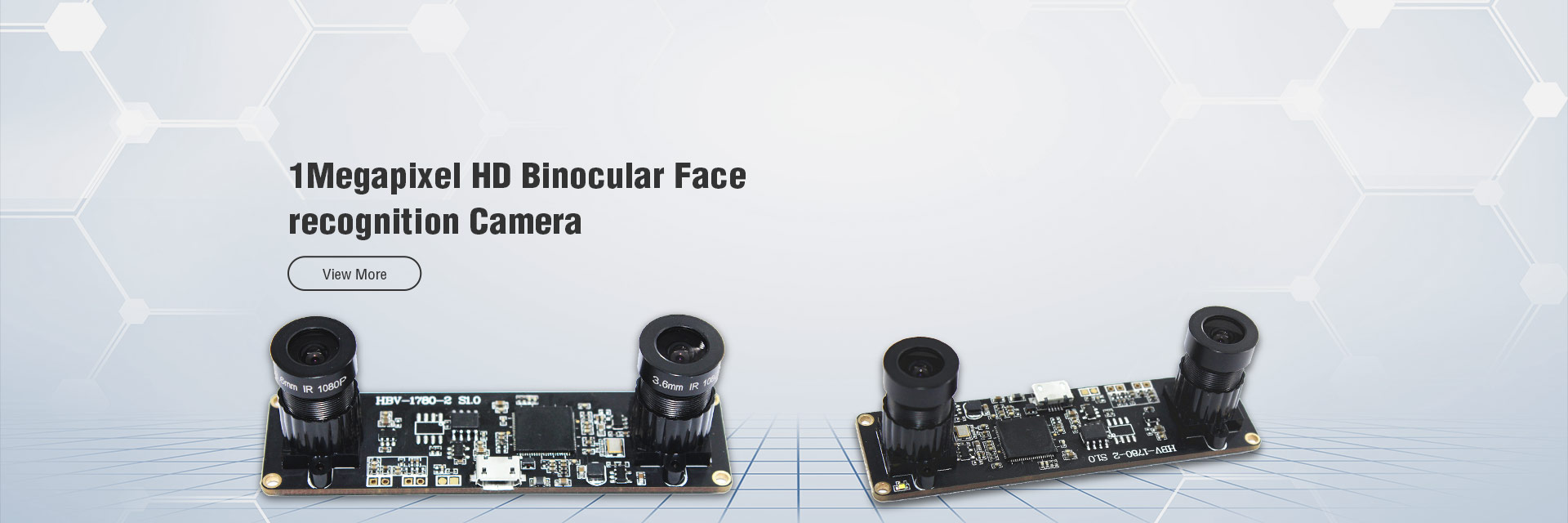 1Megapixel HD Binocular Face recognition Camera