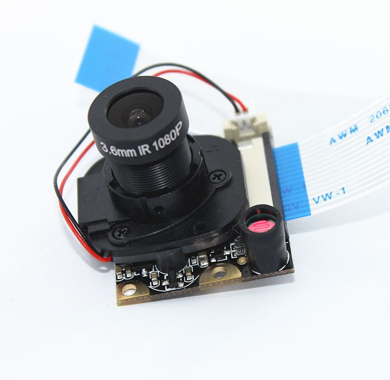 Raspberry Pi Camera Module with Automatic IR-Cut Night Vision Camera 5MP 1080p HD Webcam for Raspberry Pi 3 Model B