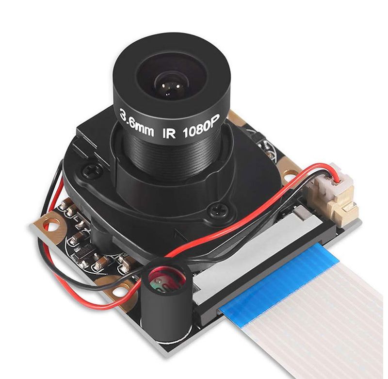 Raspberry Pi Camera Module with Automatic IR-Cut Night Vision Camera 5MP 1080p HD Webcam for Raspberry Pi 3 Model B