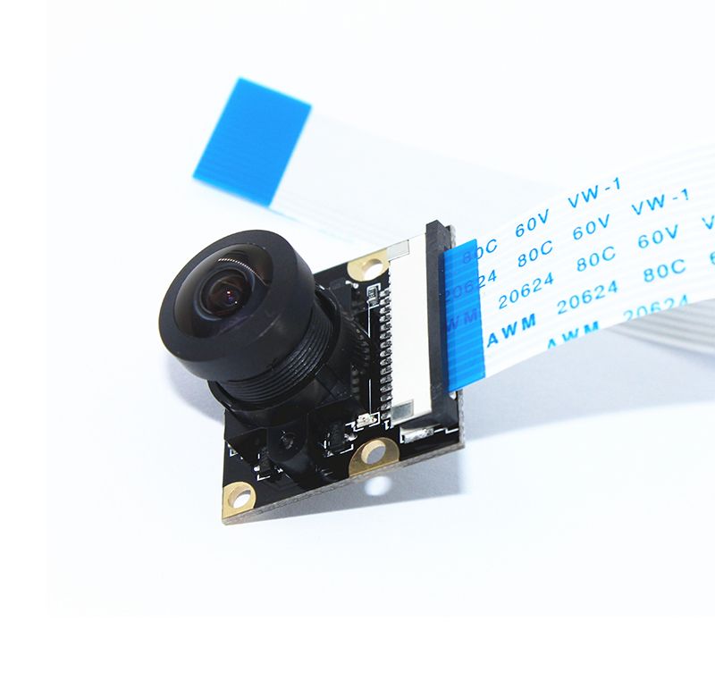 Raspberry Pi Camera Module Adjustable-focus Wide-angle lens with Infrared LED Supports Night Vision OV5647 For Pi 3B/2B/A+/B+/B
