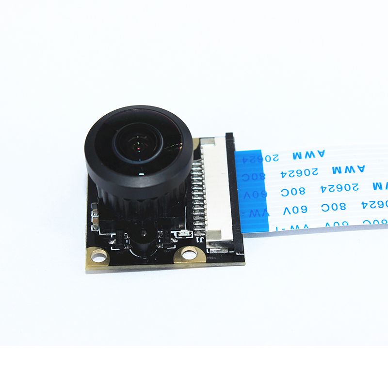 5MP NOIR Raspberry Pi  Camera module 222 Degree Panoramic Wide Angle Fish-eye Surveillance Lenses 1080p 