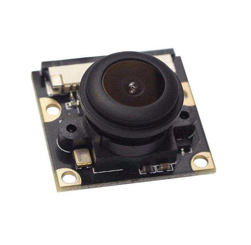 Raspberry Pi 3 Model B + Night Vision Camera 5MP Wide Angle 130 Degree Fisheye Lens 1080P Camera Module for Rasberry Pi 3 2