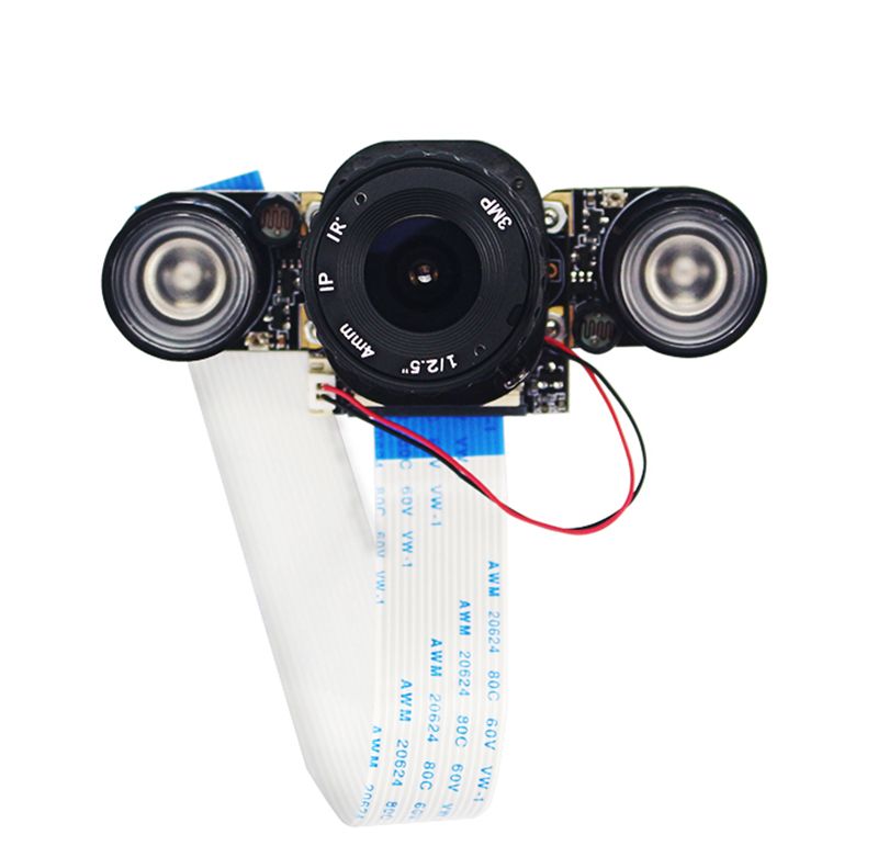 Raspberry Pi 3 B+ 5MP Camera IR-CUT 5MP 4 6 8 mm Focal Adjustable Length Night Vision NoIR Camera for Raspberry Pi 3 Model B+