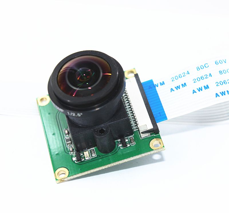 Raspberry Pi Camera Module OV5647 5MP 175 Degree Wide Angle Fisheye Lens Raspberry Pi 3/2 Model B Camera Module