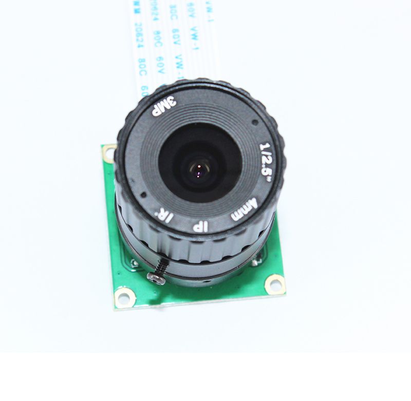 Raspberry Pi Camera Module 5MP 8mm Focal Adjustable Length Night Vision NoIR Camera for Raspberry Pi 3 Model B+/3B/Zero W