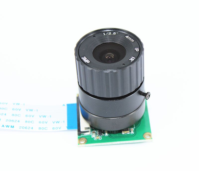 Raspberry Pi Camera Module 5MP 8mm Focal Adjustable Length Night Vision NoIR Camera for Raspberry Pi 3 Model B+/3B/Zero W