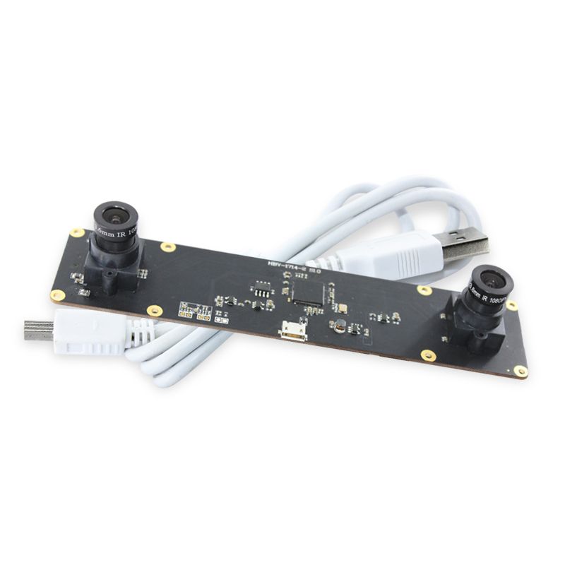 Best Quality 1.3 Mega Pixel HD Dual Lens 3D Synchronous Ov9750 (1/3 ) Sensor Interface Usb2.0 Cmos Camera Module