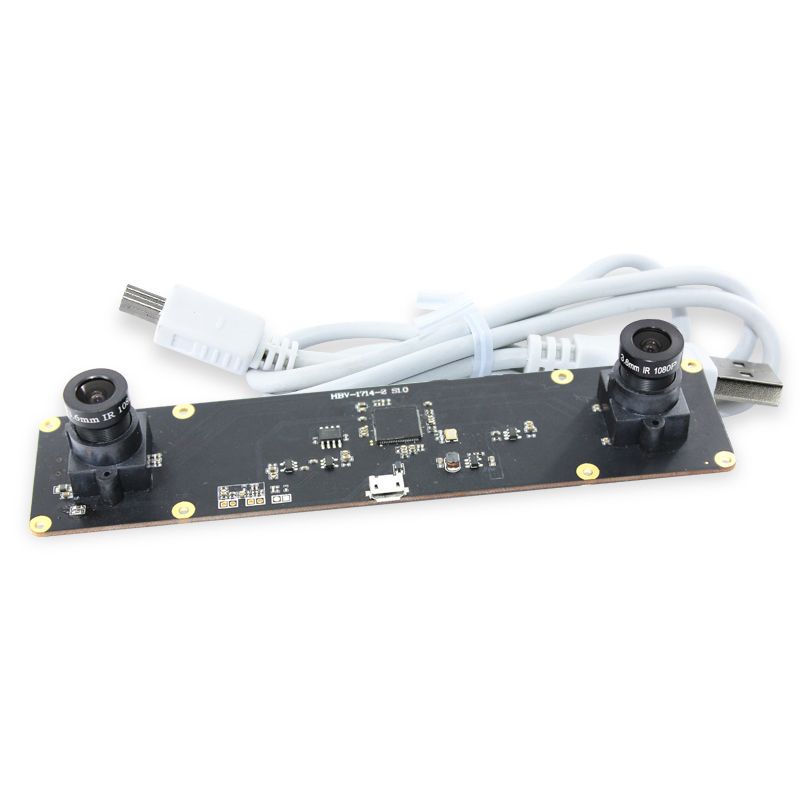 Best Quality 1.3 Mega Pixel HD Dual Lens 3D Synchronous Ov9750 (1/3 ) Sensor Interface Usb2.0 Cmos Camera Module