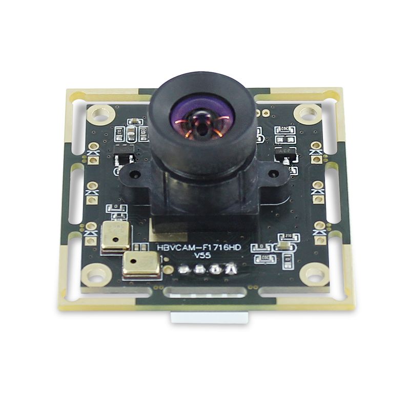 FOV 100 degree distortionless lens OV2710 HD CMOS camera module