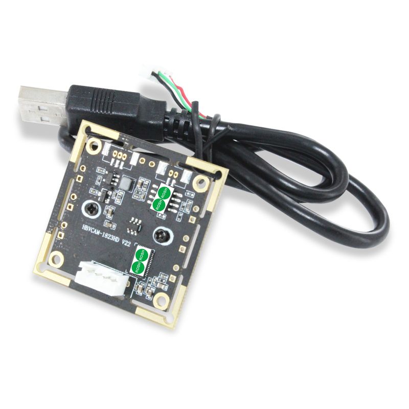 2MP HD Wide Dynamic Range HM2131 (1/2.7) sensor CMOS USB Camera module with distortionless 100 degree lens