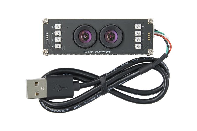 2MP 1080P USB2.0 Face Recognition Camera Module with 850nmIR Led 
