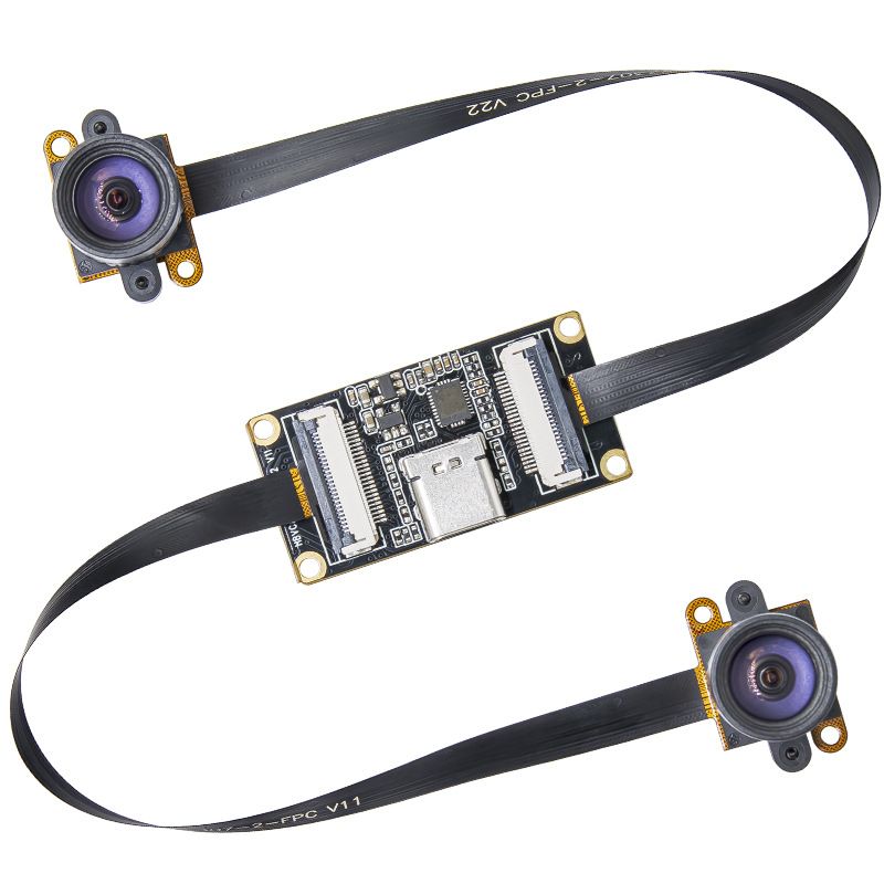 OV9281 1MP USB3.0 Dual Global Shutter Camera Module With Black and White Image