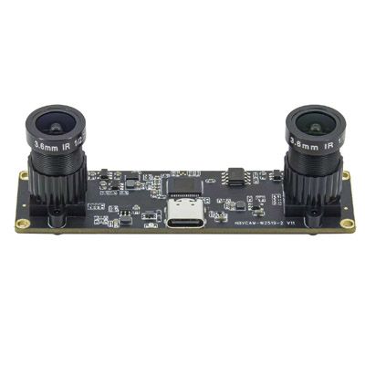 1MP OV9750 720P 60FPS Color Image Dual Lens Global Shutter Camera Module 