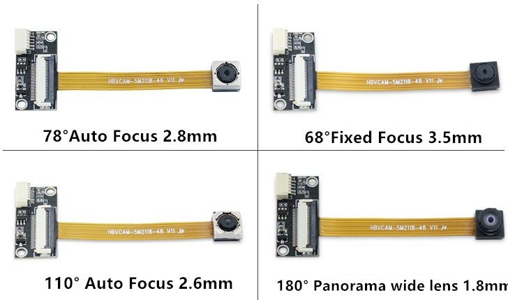 HBVCAM OV5693 5MP 2K 5 megapixel 2K soft and hard board flexible structure embedded device built-in camera module