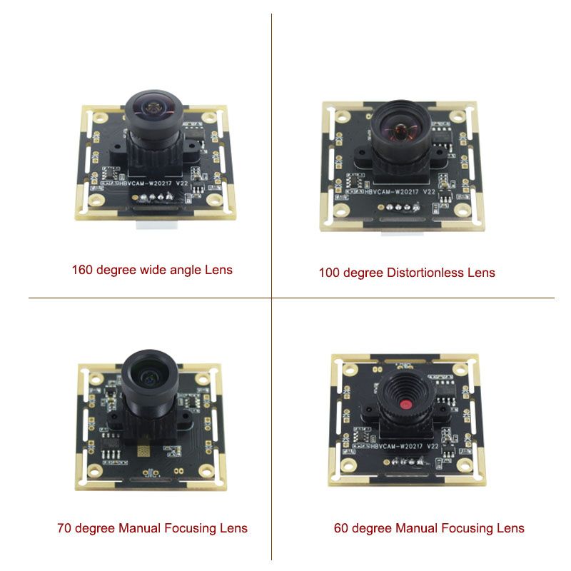 HBVCAM OV9732 1MP HD Free Driver Face Recognition Camera Module