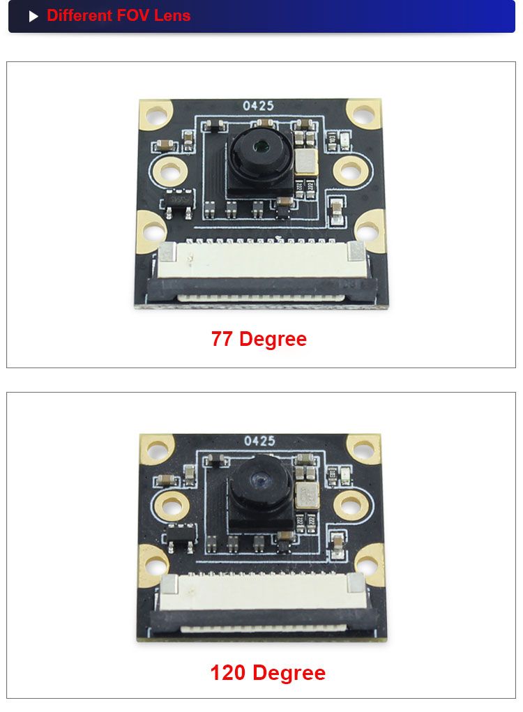 HBVCAM IMX219 8MP NVIDIA Jetson Nano Camera Module